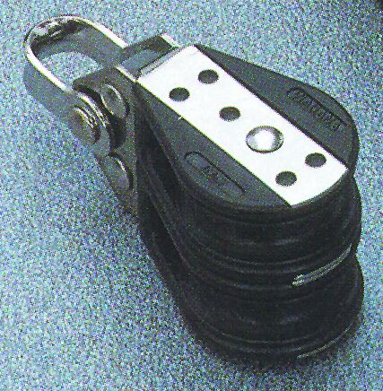 92501 - Double ball bearing block, 28mm, Diam. 8mm