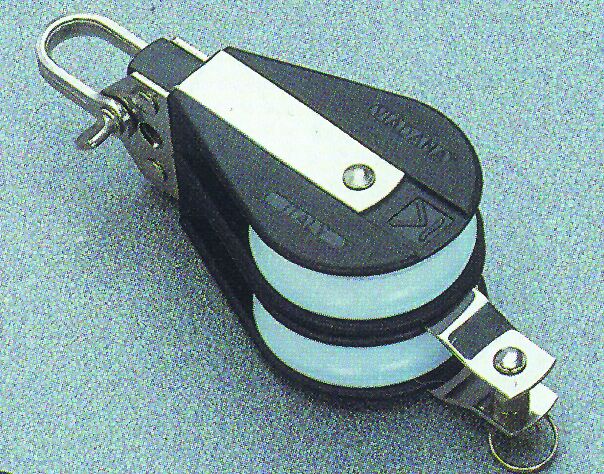 92555 - Double ball bearing block with becket,Diam. 57mm, Diam. 12mm