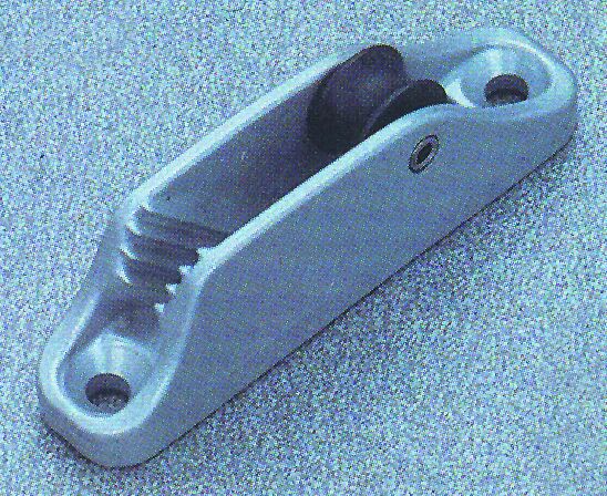 92584 - Clamcleat(aluminium), Diam. 3-6mm, Diam. hole 5 mm