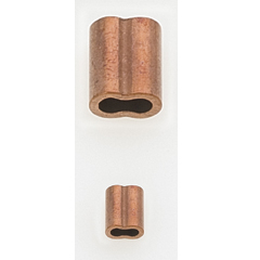 92665 - Copper sleeves, Diam. 6mm