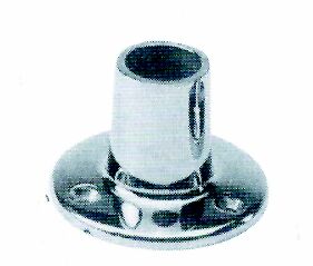 92829 - Round base 90ο, casted AISI 316, inter. Diam. 22mm