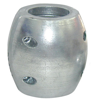 92964 - Shaft anode round, Int. Diam. 35mm, Ext. Diam. 63,5mm, 0,67kg