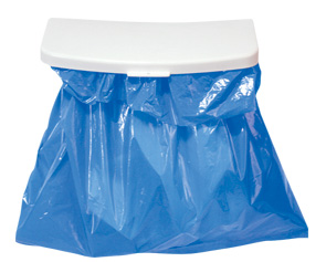 94146 - Trash Bag Holder 'Store-All', 28x13,7x6,5cm - White