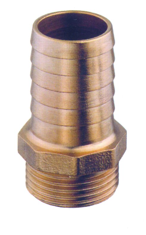 96333 - Male Hose Connector ''Extra'' 1 1/4'', for 30mm Hose, Brass