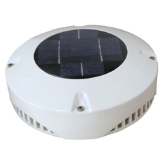 98680 - Solar vent, diam. 20cm, white