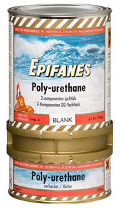 98782 - Poly-urethane Clear Gloss Epifanes, 2 components, w/ UV filter, 750gr