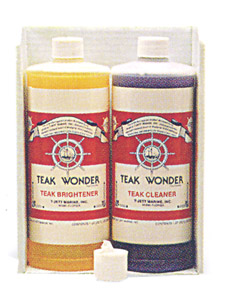 98865 - TEAK WONDER Combo Pack Teak Cleaner & Brightener, 2 pcs x 1L
