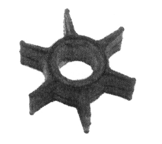 99177 - Engine Impeller CEF for John-Evinr&Merc Ø16 51Χ19