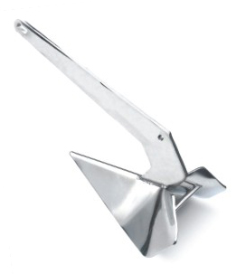 99425 - Anchor, Delta Type, Inox 316, 6 kg