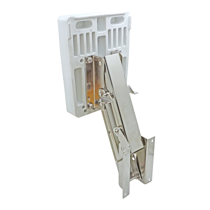 99493 - Outboard Bracket, Adjustable, w/plastic pad, Inox 316,  for engines up to 20kg/8HP