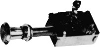 99545 - Horn starter button, 3 position push pull on/off, 12V, 20A, diam.9.5mm, L.97mm