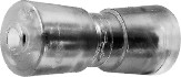 99612 - Spool/keel roller, polymer, black, total diam.70mm, w.102m, 16mm bore