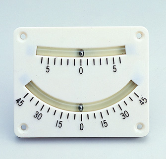 99983 - Plastic Clinometer, 2 Scales, 10,1 x 8,26cm