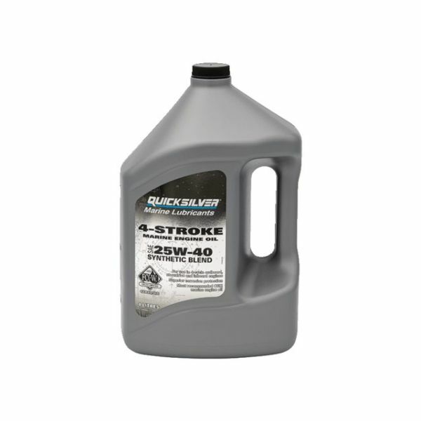 Quicksilver 8M0086227 - SYNTHETIC 4STRK OIL-4LTR CAN-25W-40