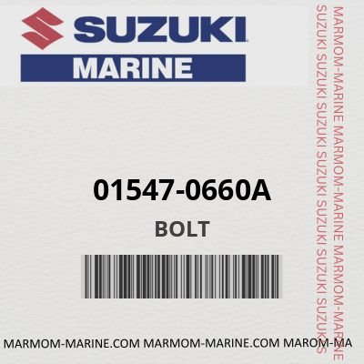 Suzuki 01547-0660A - BOLT