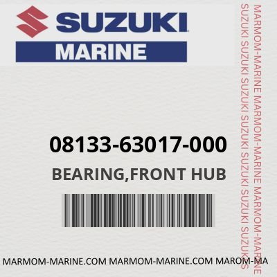 08133-63017-000 - BEARING,FRONT HUB