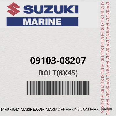 09103-08207 - BOLT(8X45)