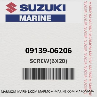 09139-06206 - SCREW(6X20)
