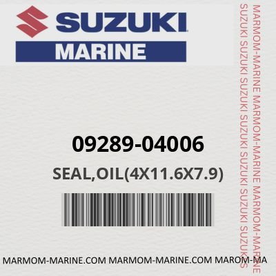 09289-04006 - SEAL,OIL(4X11.6X7.9)