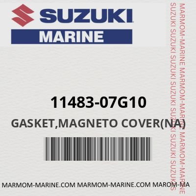11483-07G10 - GASKET,MAGNETO COVER(NA)