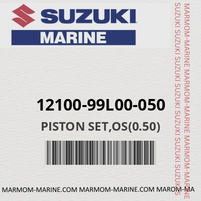 12100-99L00-050 - PISTON SET,OS(0.50)