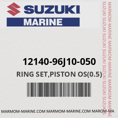 12140-96J10-050 - RING SET,PISTON OS(0.5)