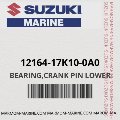 12164-17K10-0A0 - BEARING,CRANK PIN LOWER