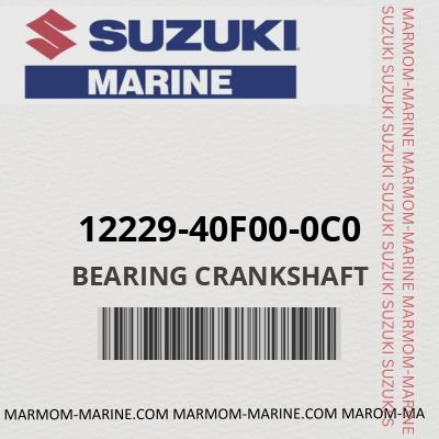 12229-40F00-0C0 - BEARING CRANKSHAFT