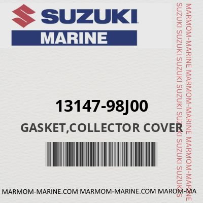 13147-98J00 - GASKET,COLLECTOR COVER