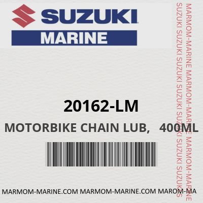 Suzuki 20162-LM - MOTORBIKE CHAIN LUB,   400ML