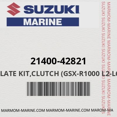 21400-42821 - PLATE KIT,CLUTCH (GSX-R1000 L2-L6)