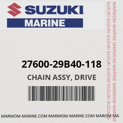 Suzuki 27600-29B40-118 - CHAIN ASSY, DRIVE