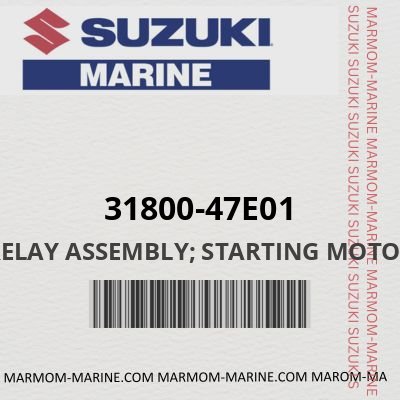 31800-47E01 - RELAY ASSEMBLY; STARTING MOTOR