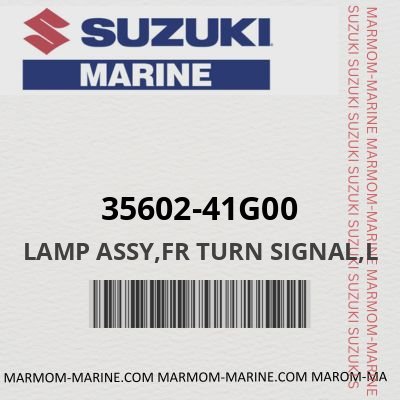 Suzuki 35602-41G00 - LAMP ASSY,FR TURN SIGNAL,L