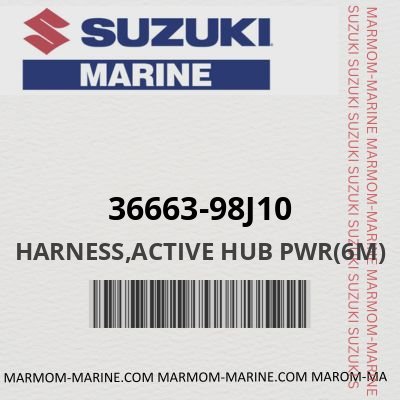 36663-98J10 - HARNESS,ACTIVE HUB PWR(6M)