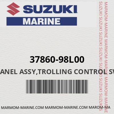 37860-98L00 - PANEL ASSY,TROLLING CONTROL SW