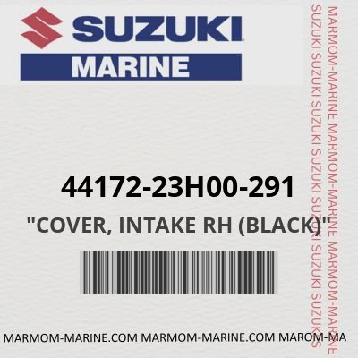 44172-23H00-291 - "COVER, INTAKE RH (BLACK)"