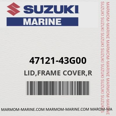 47121-43G00 - LID,FRAME COVER,R