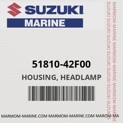 Suzuki 51810-42F00 - HOUSING, HEADLAMP