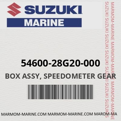Suzuki 54600-28G20-000 - BOX ASSY, SPEEDOMETER GEAR