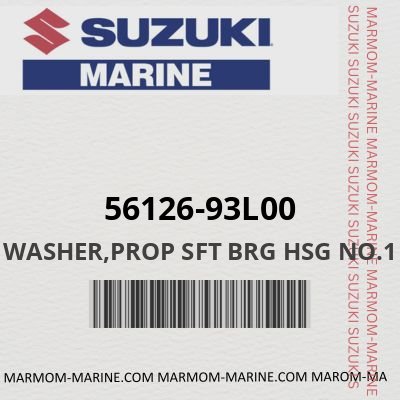 56126-93L00 - WASHER,PROP SFT BRG HSG NO.1