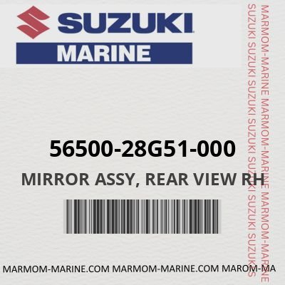 56500-28G51-000 - MIRROR ASSY, REAR VIEW RH
