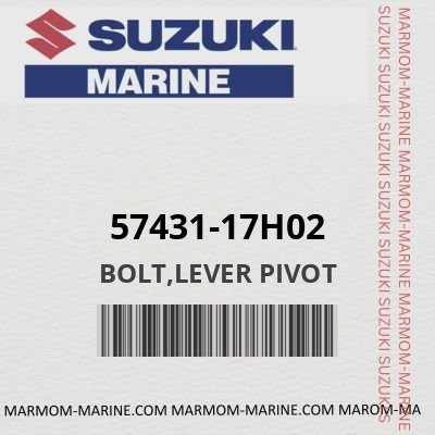 57431-17H02 - BOLT,LEVER PIVOT