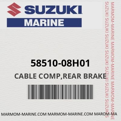 58510-08H01 - CABLE COMP,REAR BRAKE