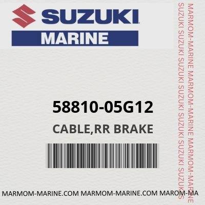 58810-05G12 - CABLE,RR BRAKE