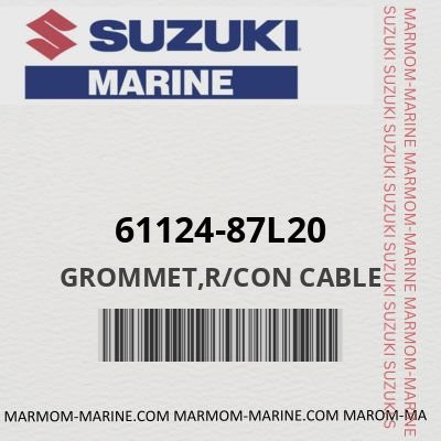61124-87L20 - GROMMET,R/CON CABLE