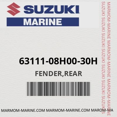 63111-08H00-30H - FENDER,REAR