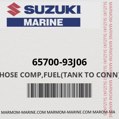 65700-93J06 - HOSE COMP,FUEL(TANK TO CONN)