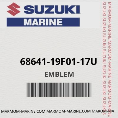 68641-19F01-17U - EMBLEM
