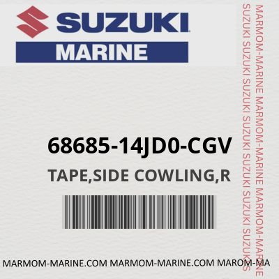 68685-14JD0-CGV - TAPE,SIDE COWLING,R